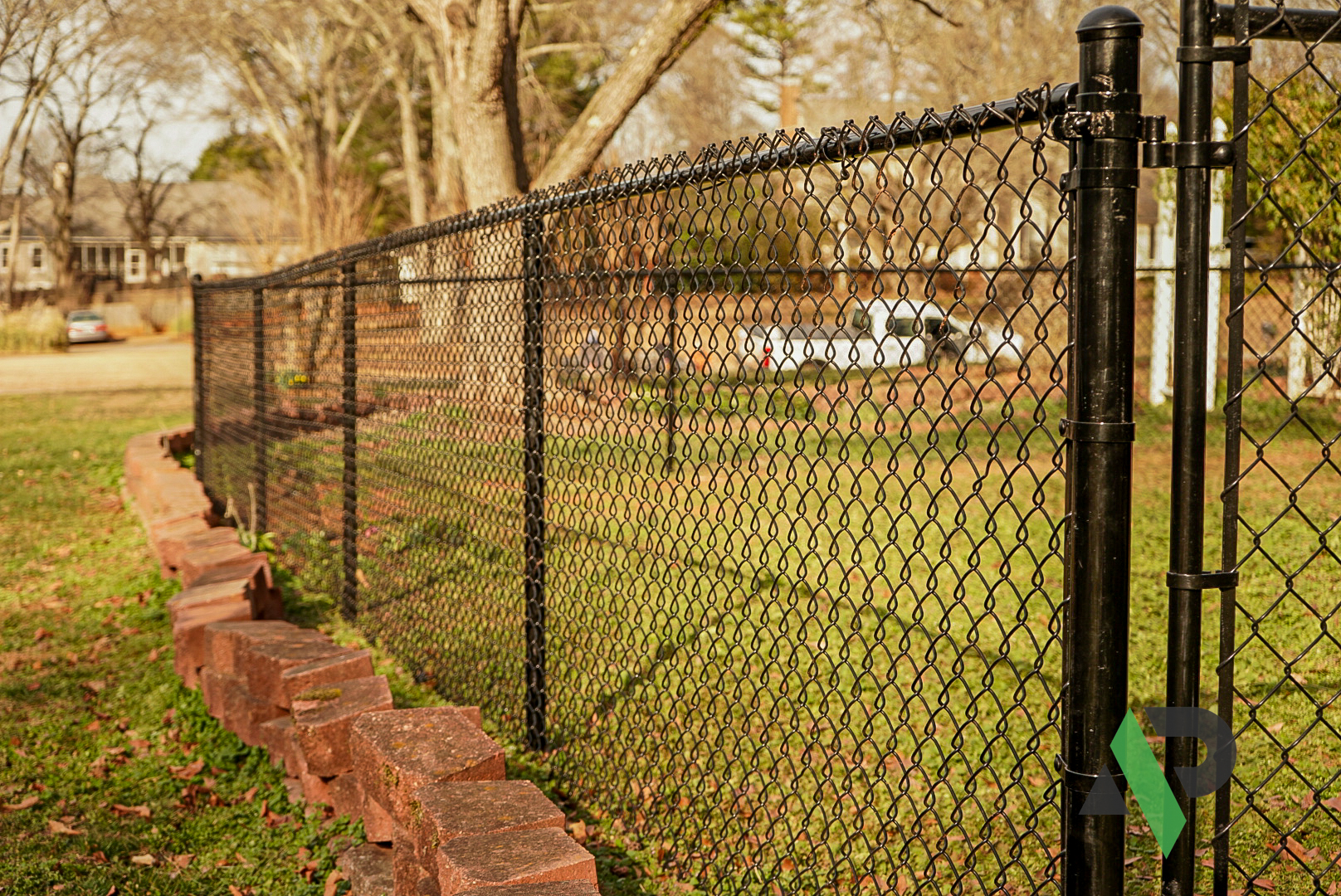 Chain link fence installation by Agri Pro - galvanized steel fencing South Carolina