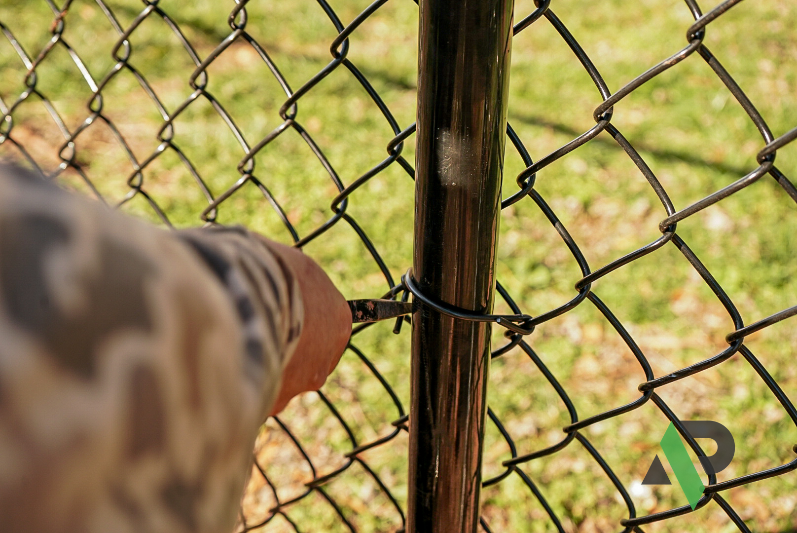 Chain link fence for livestock containment and farm perimeter - Agri Pro SC NC GA